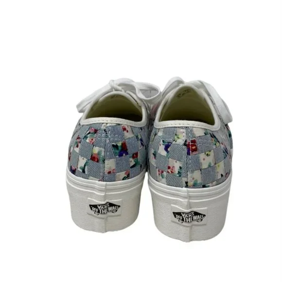 💖MEGA SALE💖VANS Authentic Stacker Woven Floral  Women’s Platform  VN0A5KXXAZA - Picture 9 of 10